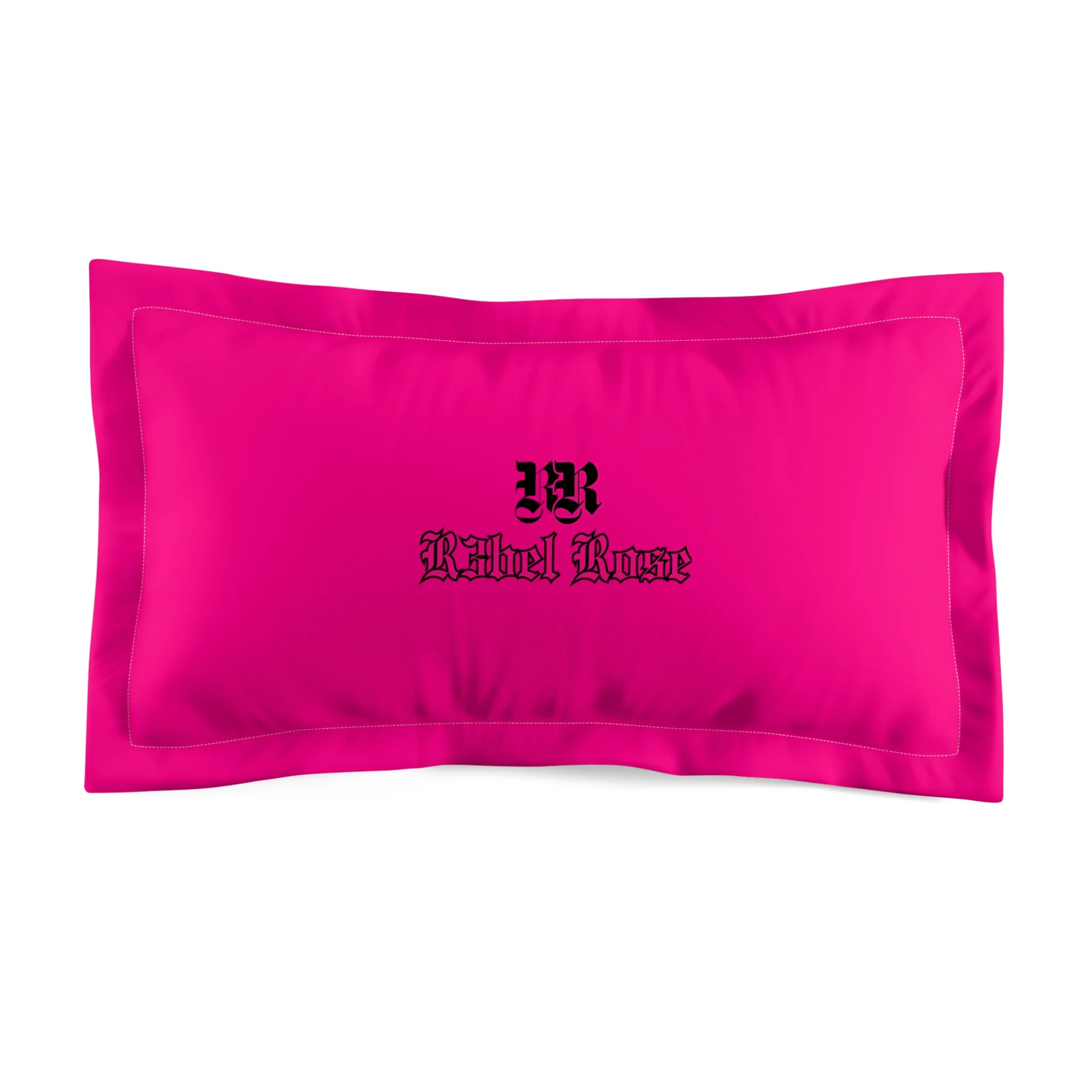 Logo Microfiber Pillow Sham