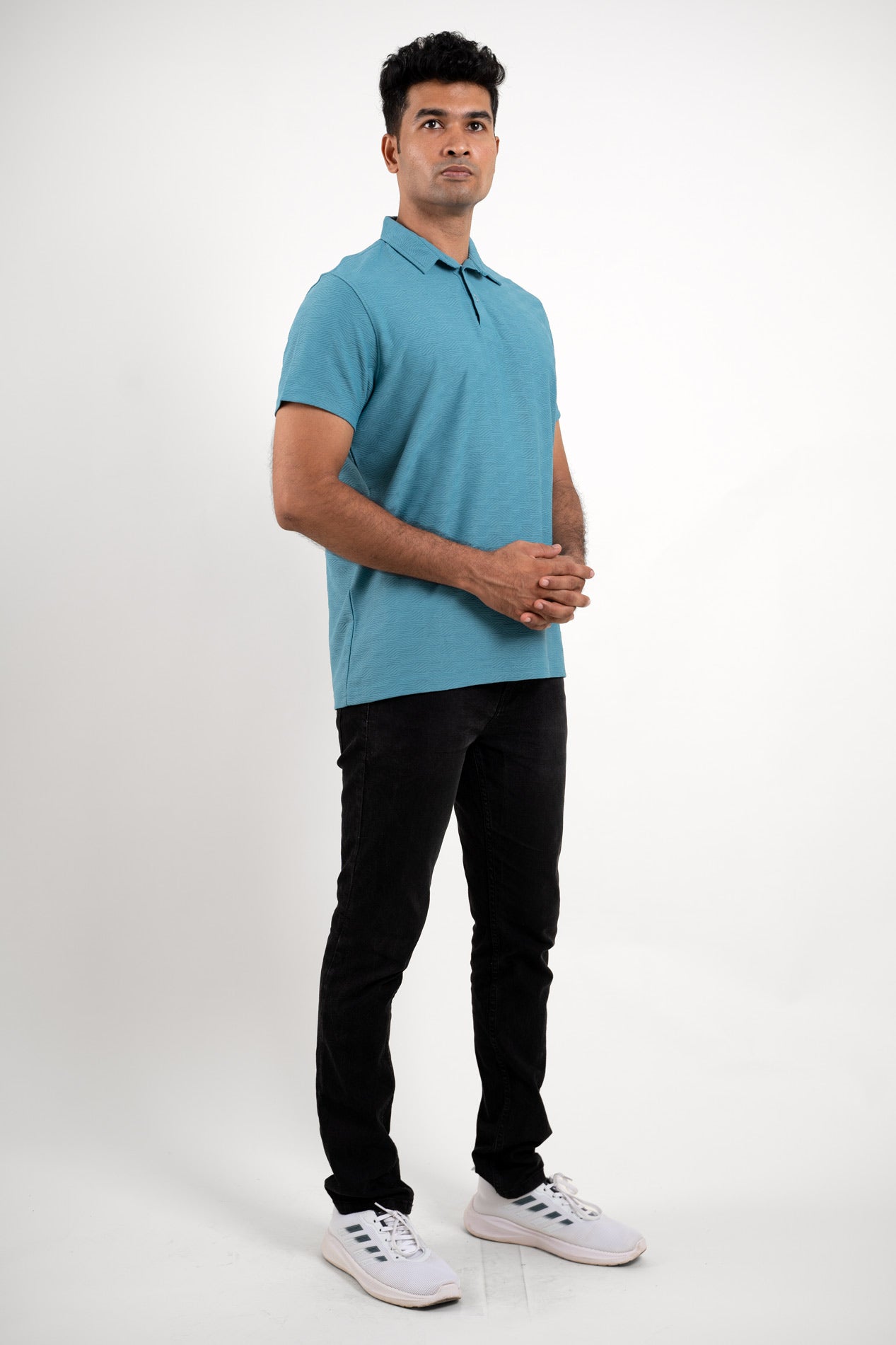 Monarch Denim Blue Polo Tshirt