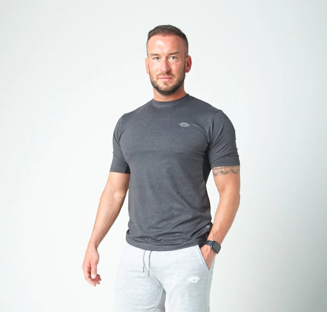 Optimum Performance T-Shirt - Charcoal Black