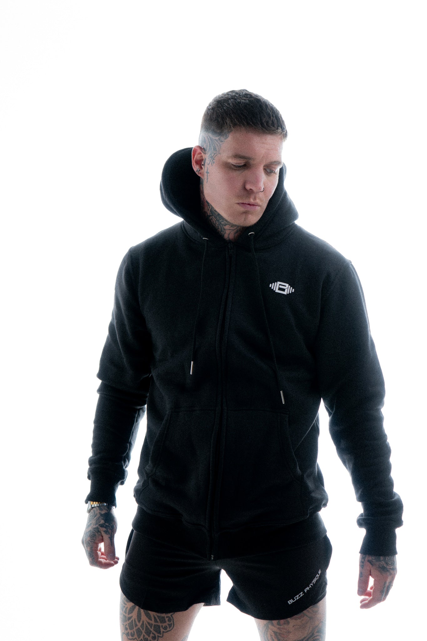 BP Original Zip Up Hoodie - Black