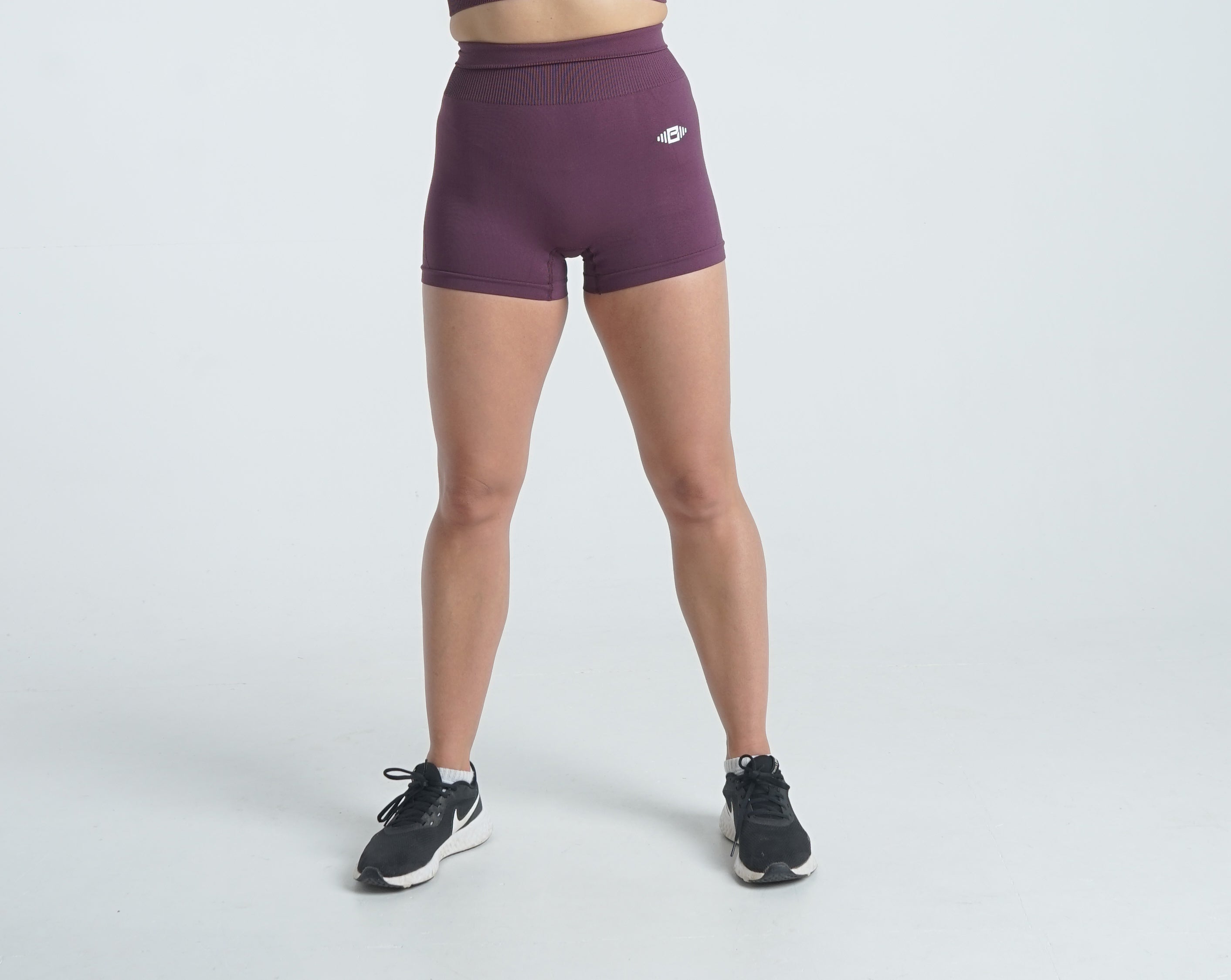 Xena Seamless Shorts - Burgundy