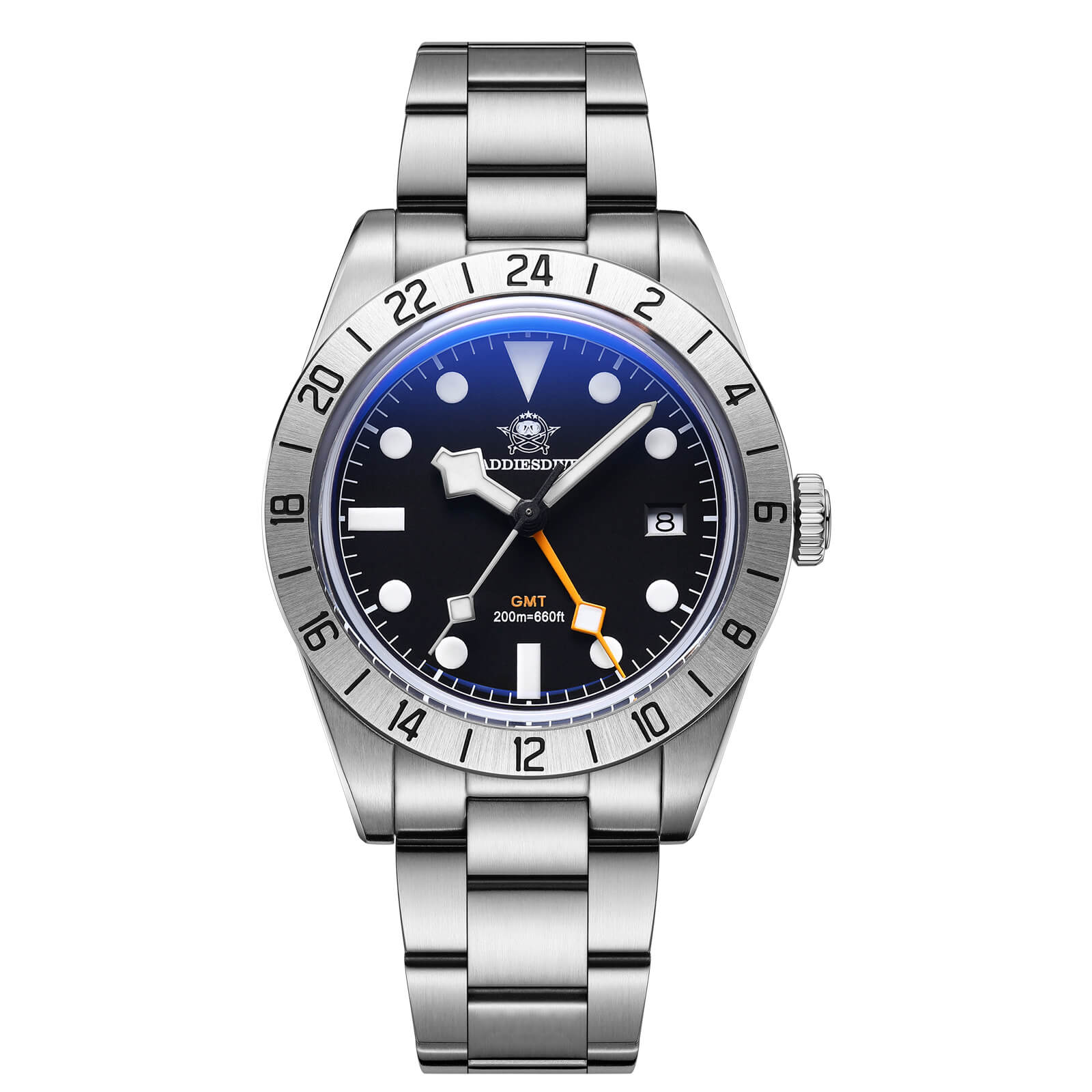 ADDIESDIVE 39mm BB GMT Reloj de cuarzo RONDA515 Movimiento（AD2035/AD2036）