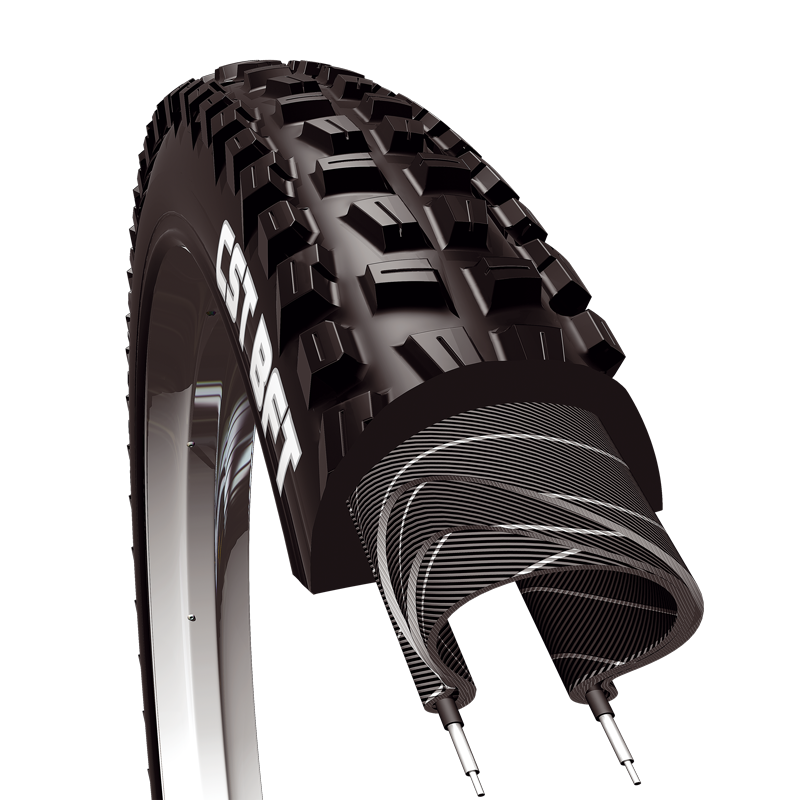 CST BFT C1752 - 20x4.0 / 100-406 Fat Tire - Hycline