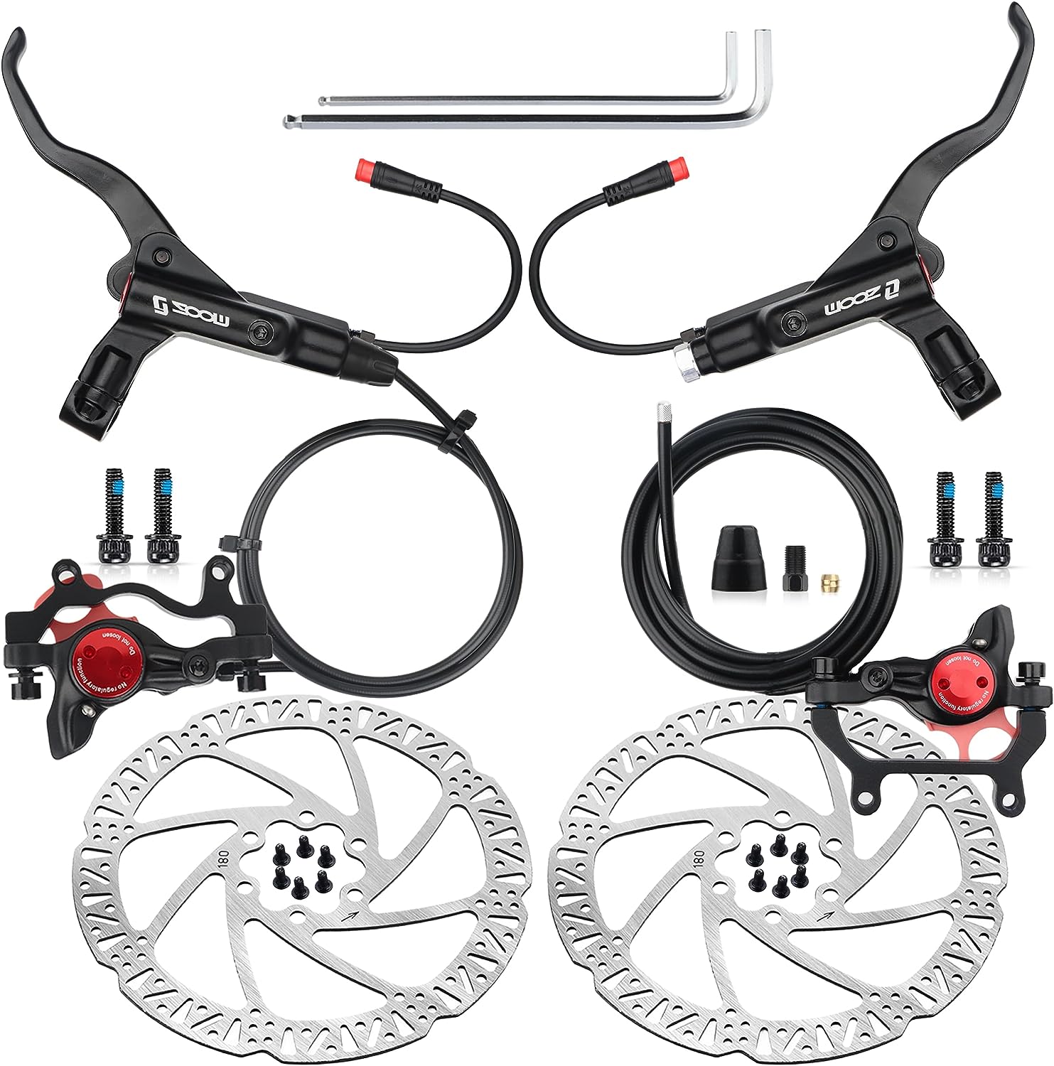ZOOM HB-875E/876E Hydraulic Disc Brake For E-Bike – Hycline