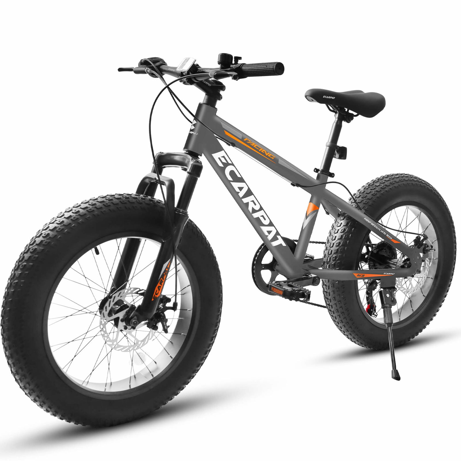 Ecarpat Arena 20"×4.0" carbon steel fat tire bike - Hycline