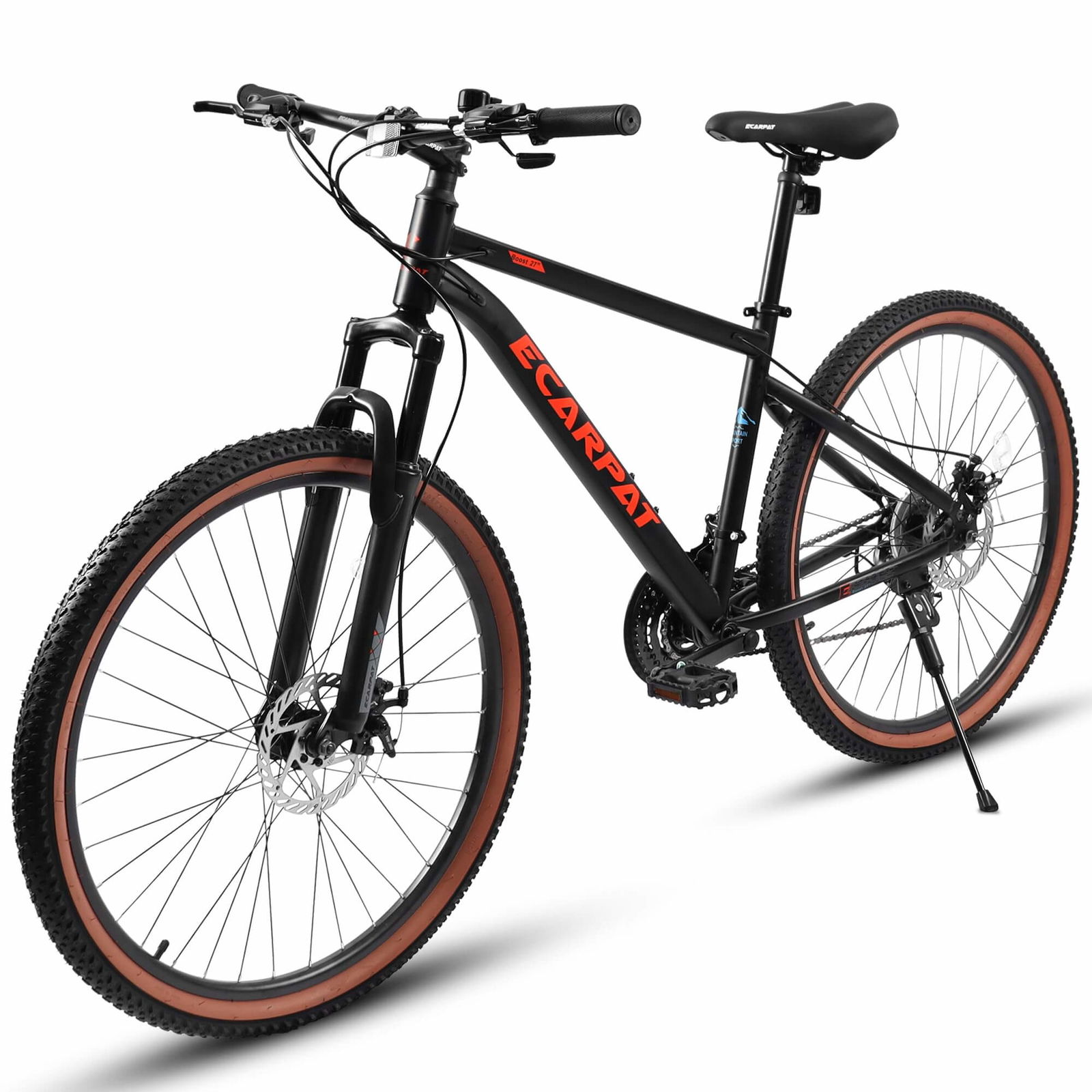 24" Carbon Steel 21-Speed Mountain & Beach Bike - Hycline
