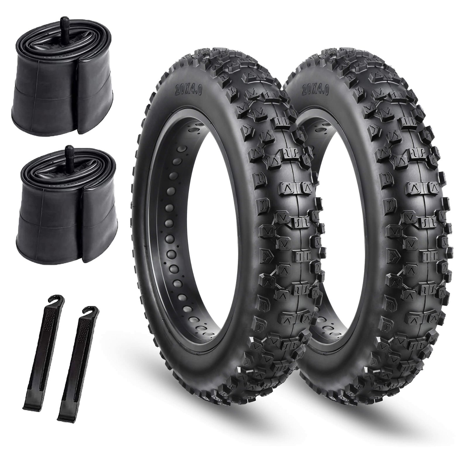 Convex Knobs Fat Tires 20" x 4" | Hycline Fat Tyre