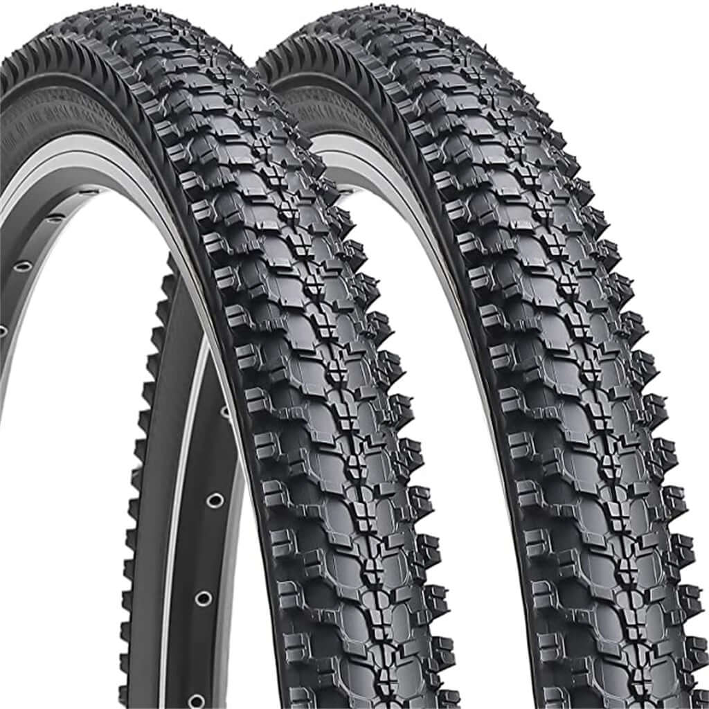 2-Pack Studded Mountain Bike Tire - 24"×1.95” / 26"×1.95"