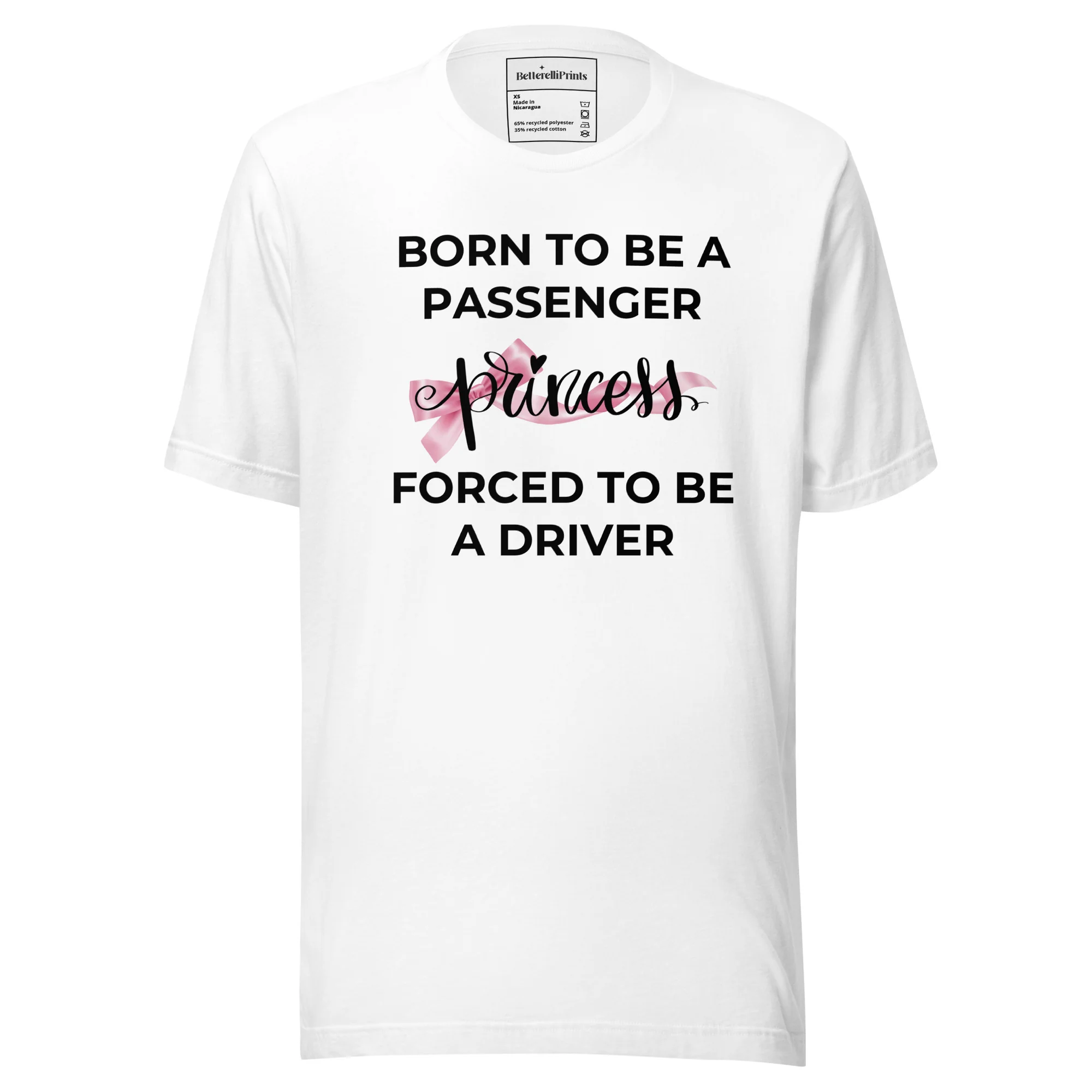 Eco-Friendly “Passenger Princess” Unisex T-Shirt