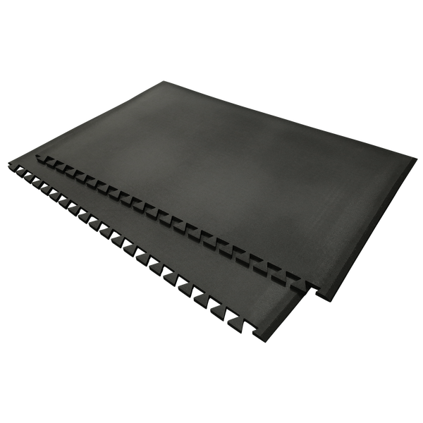 7'-6" x 6' Rubber Lifting Platform, 3/4" thick, bevel edge
