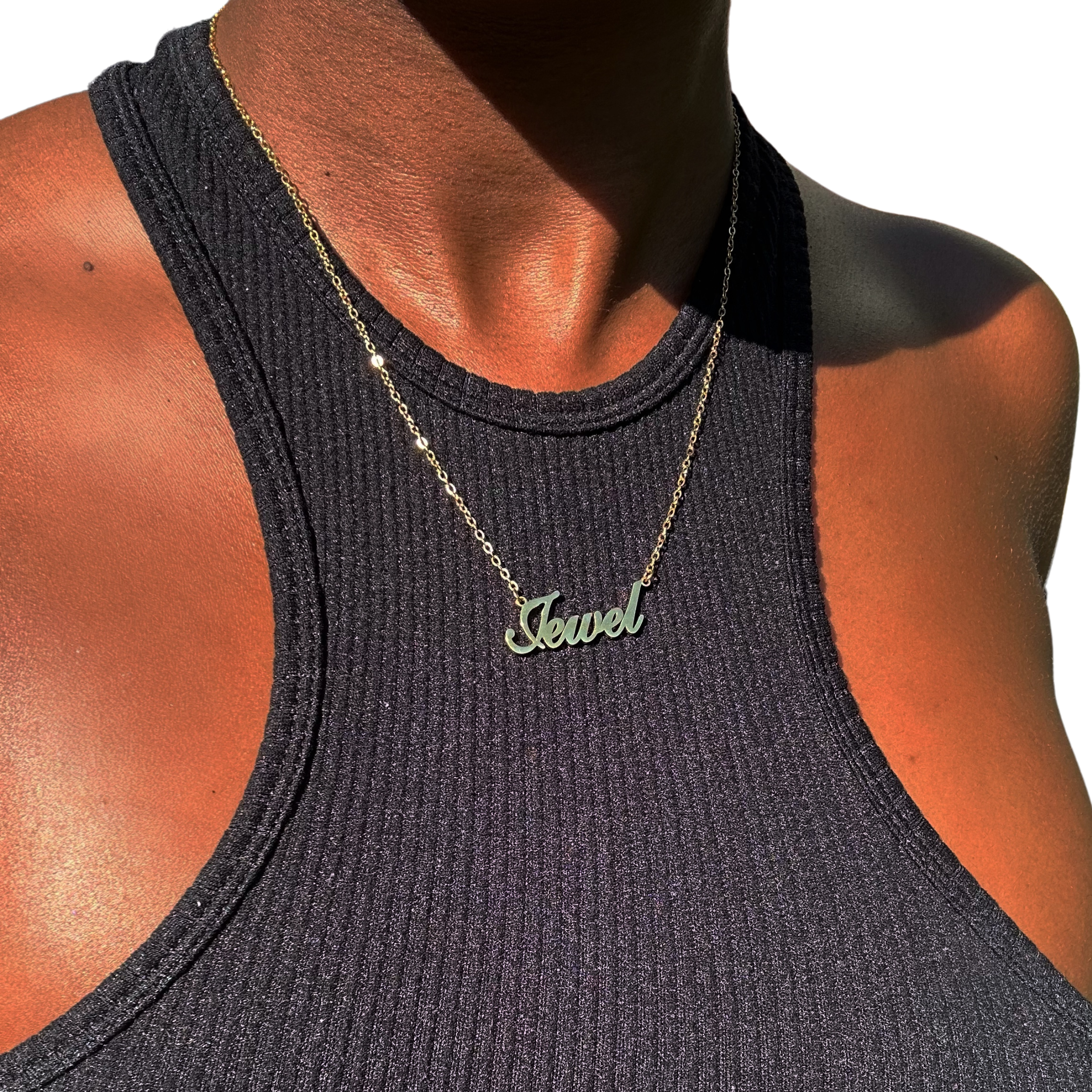 Custom English Name Necklace