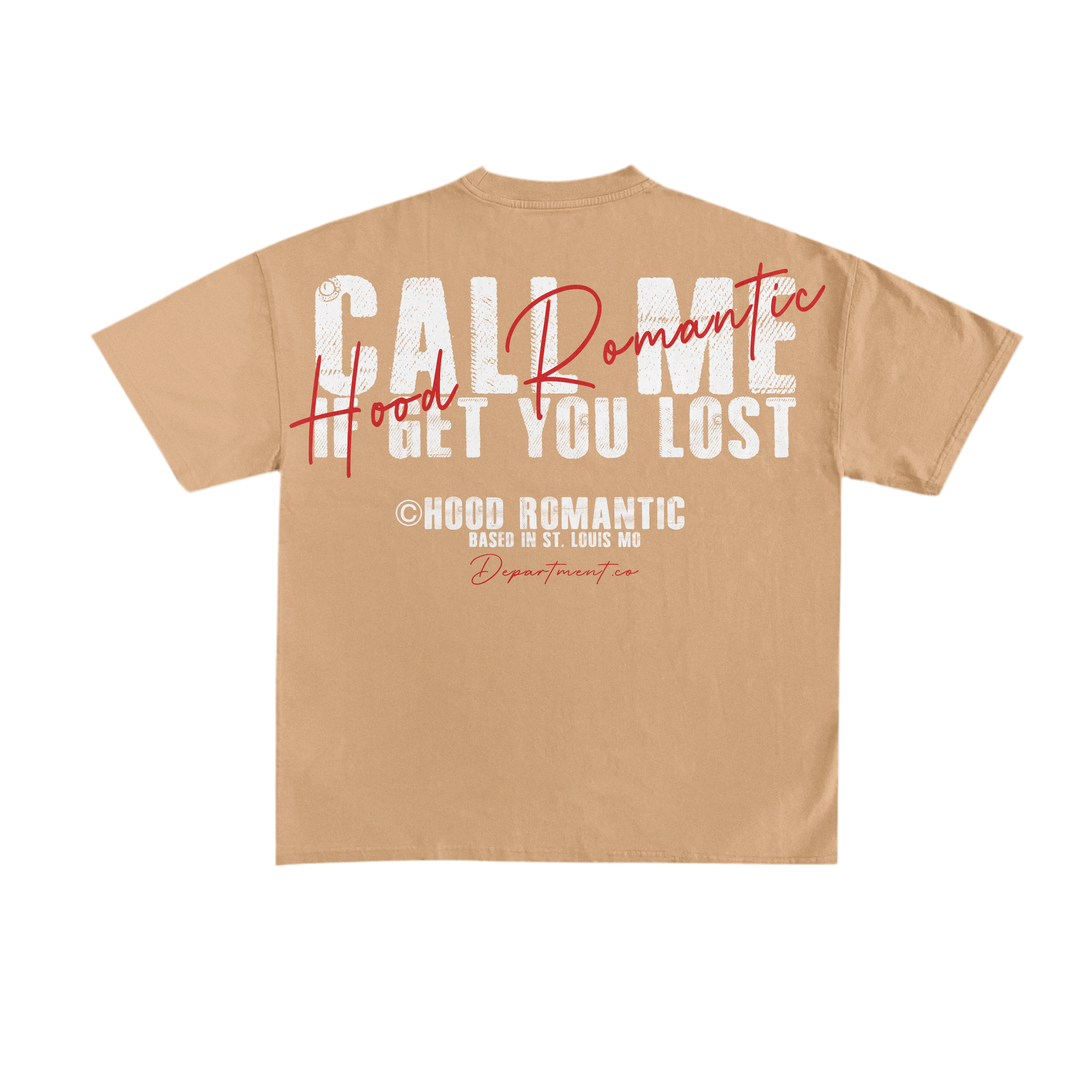 Hood Romantic "Call Me, Get You Lost" Tee