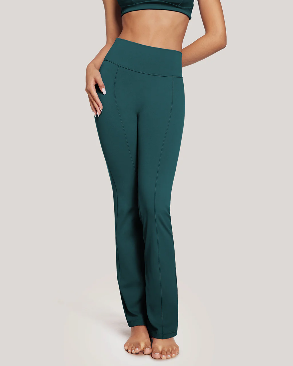 31" High Waist Mini Flared Leggings