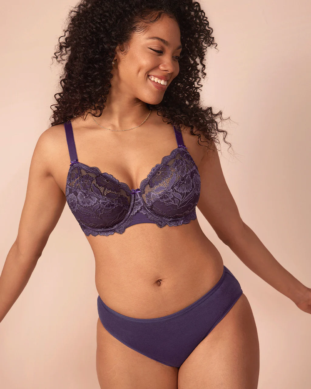 Floral Lace Underwired Bra
