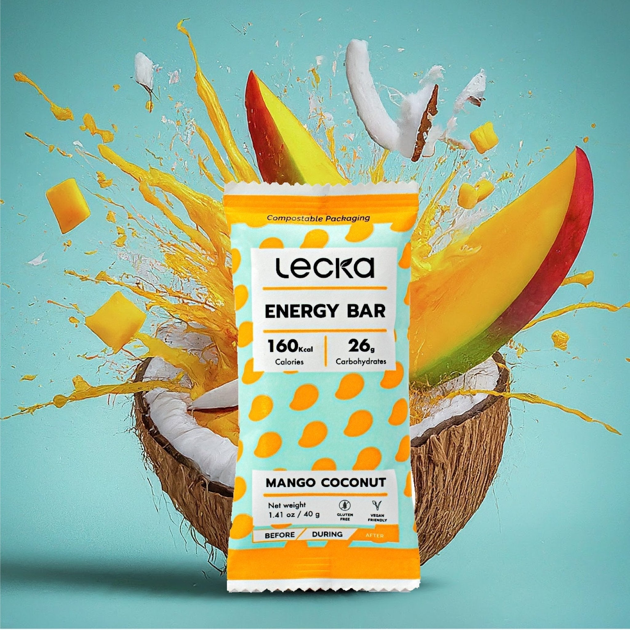 Energy Bar - Mango Coconut