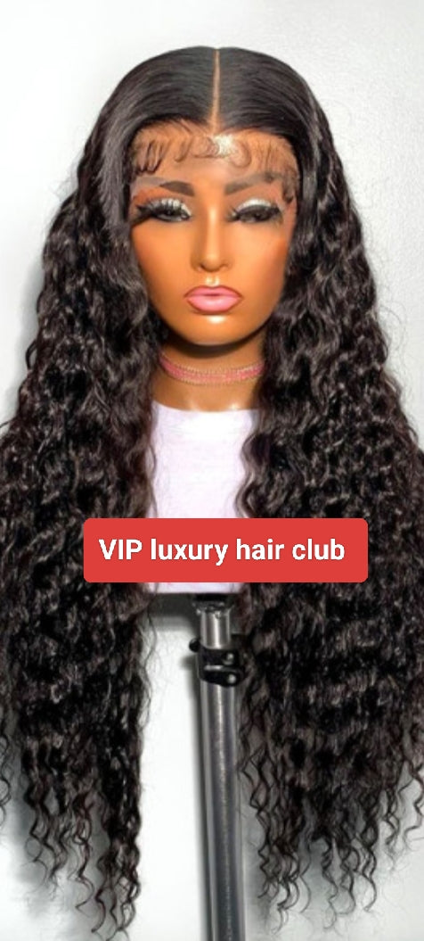 Loose Deep Wave 5*5 Lace Closure HD Wigs Affordable Human Hair Wigs