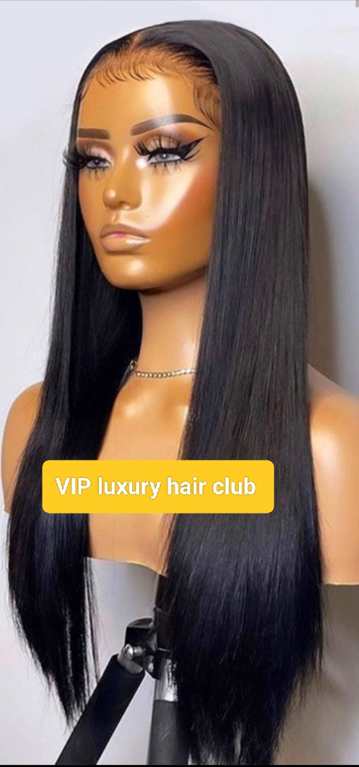 New HD Lace Wigs Human Hair Straight Transparent Lace Front Wigs