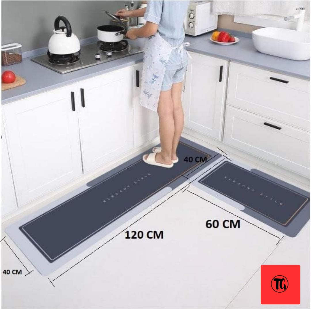 Kitchen Anti Slip Mat - 2pc set