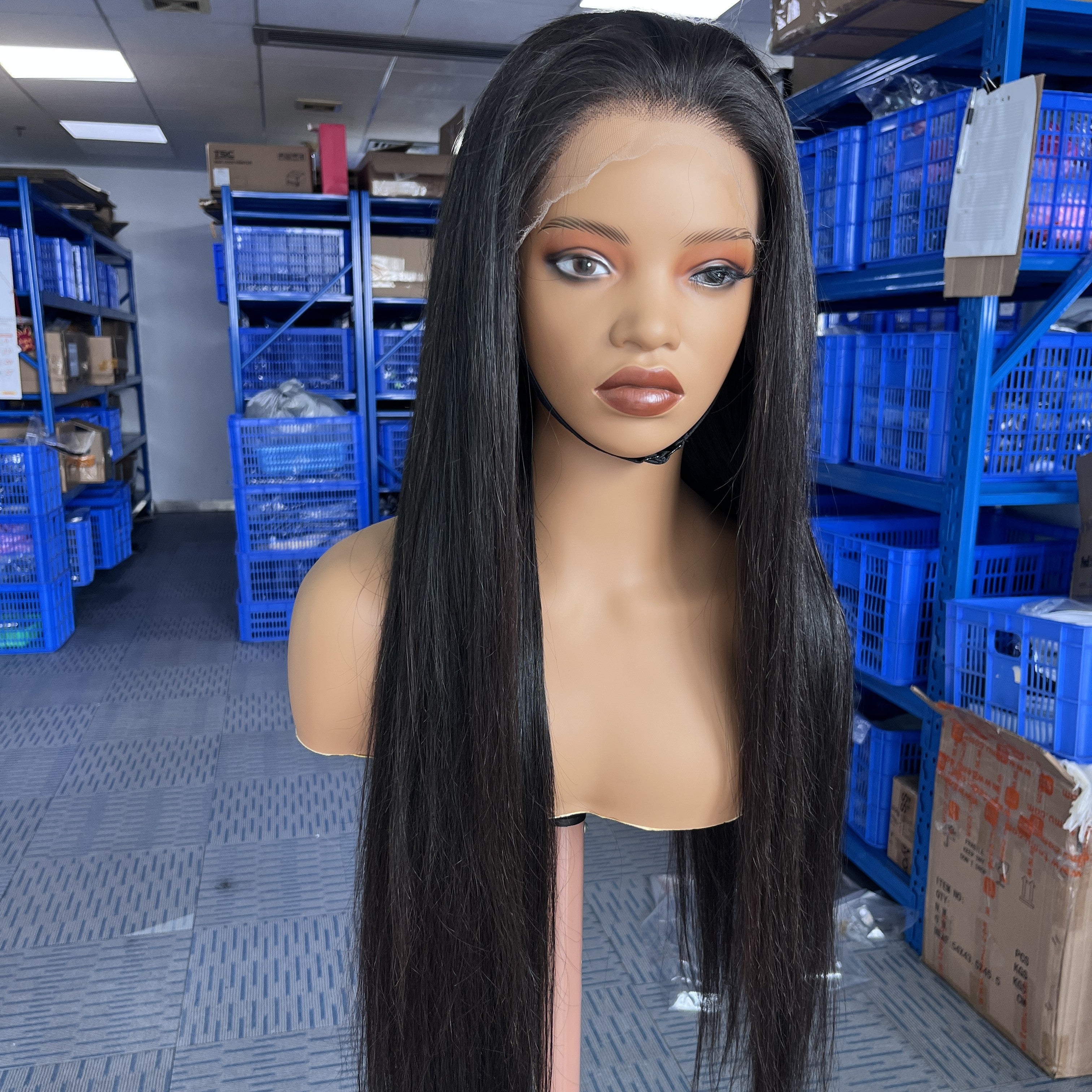 250% Density Straight 4X4 5X5 13X4 13X6 HD Lace Frontal Wig