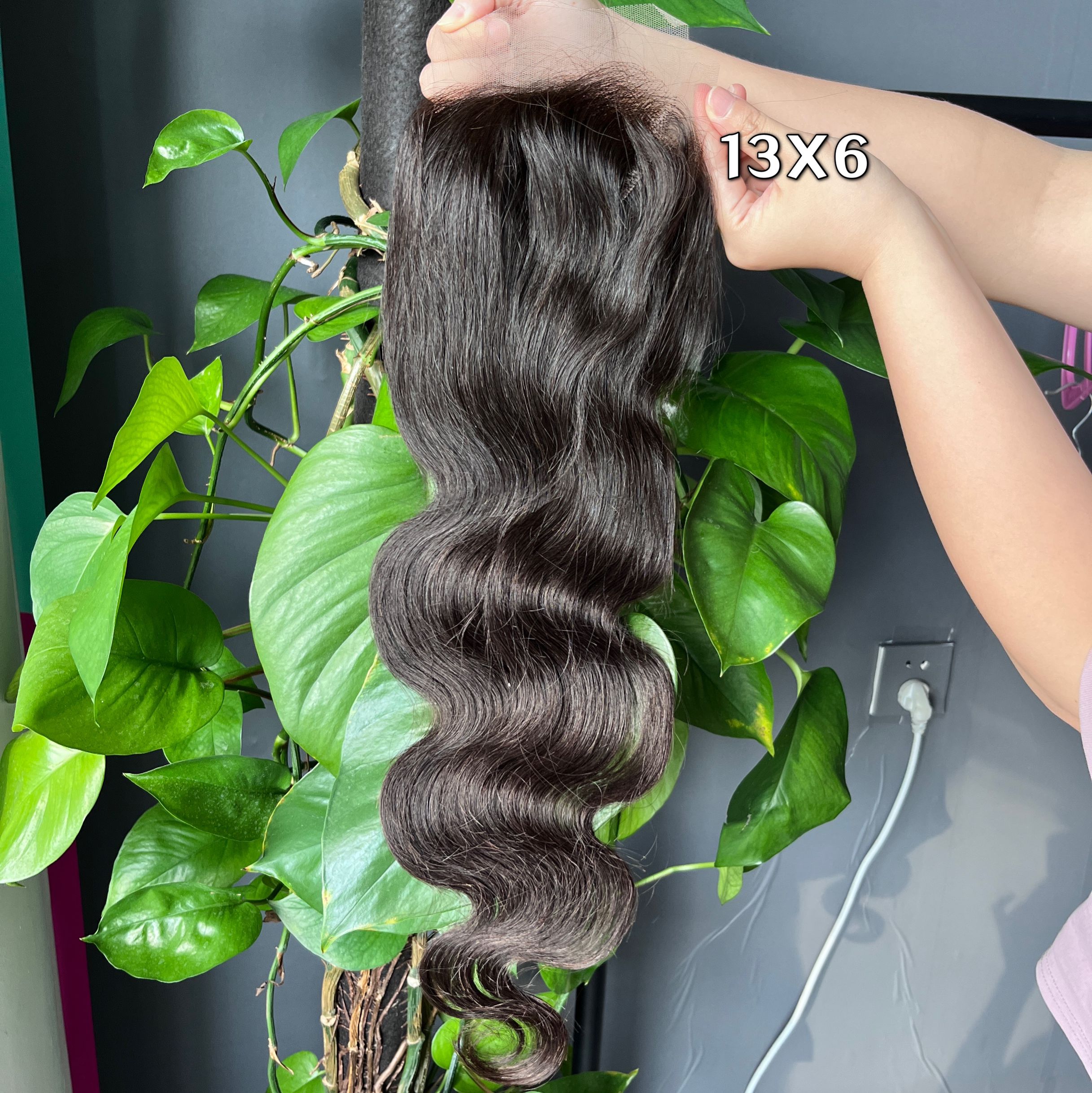 Top Raw Hair Body Wave 5X5 13X4 13X6 HD Lace Closure