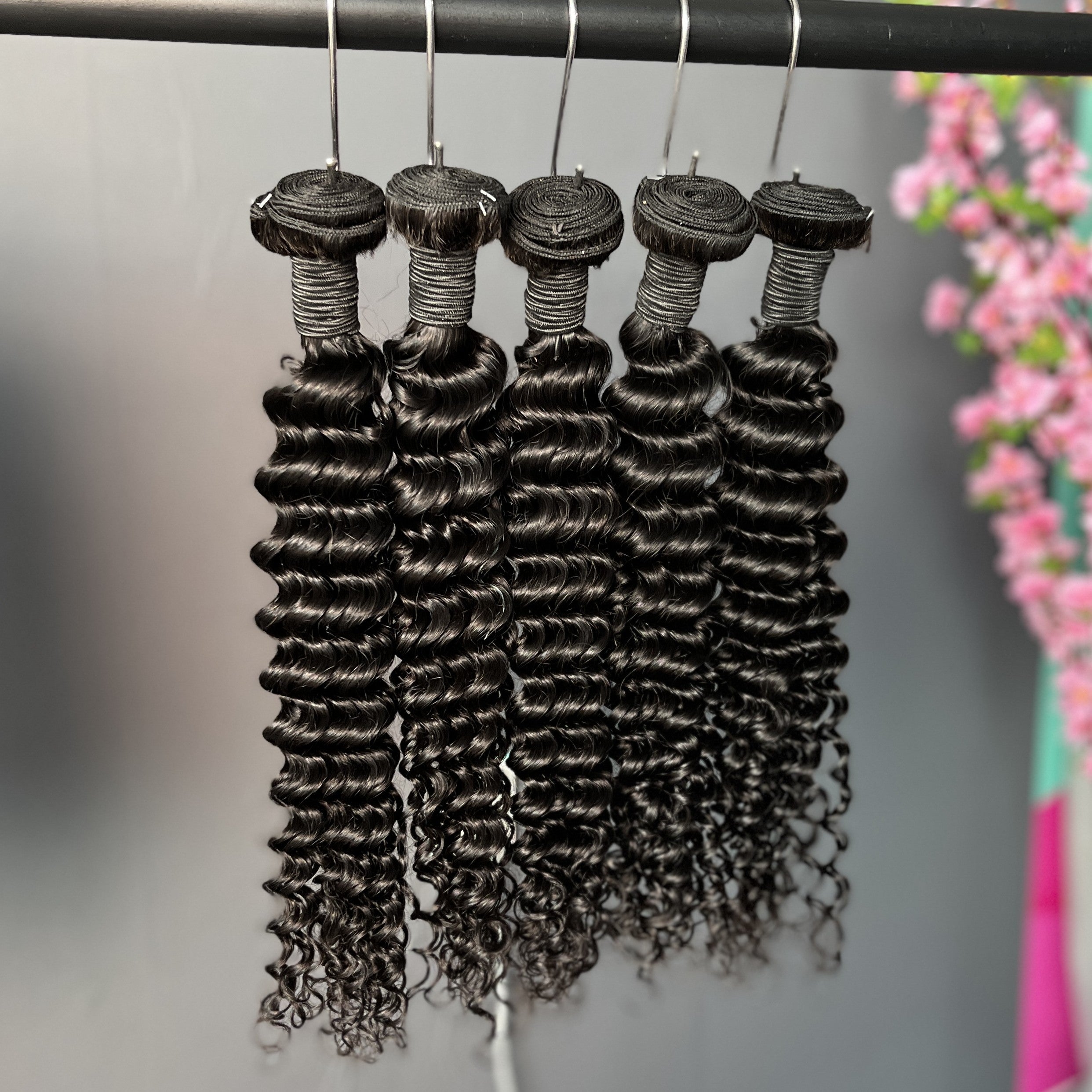 Luceehair 3PCS 10A Cambodian Vigin Hair Deep Wave Bundles
