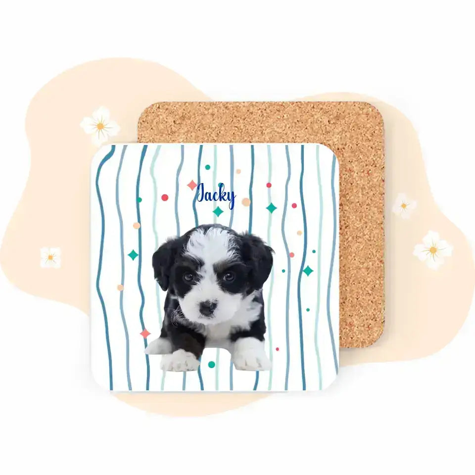 Personalized Pet Photo Coaster