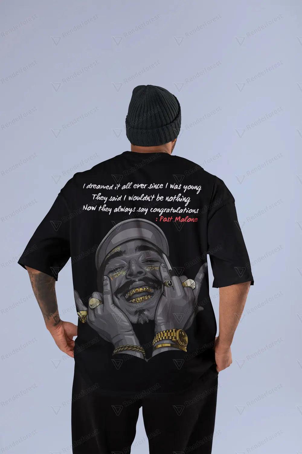 Post Malone Oversized T-shirt