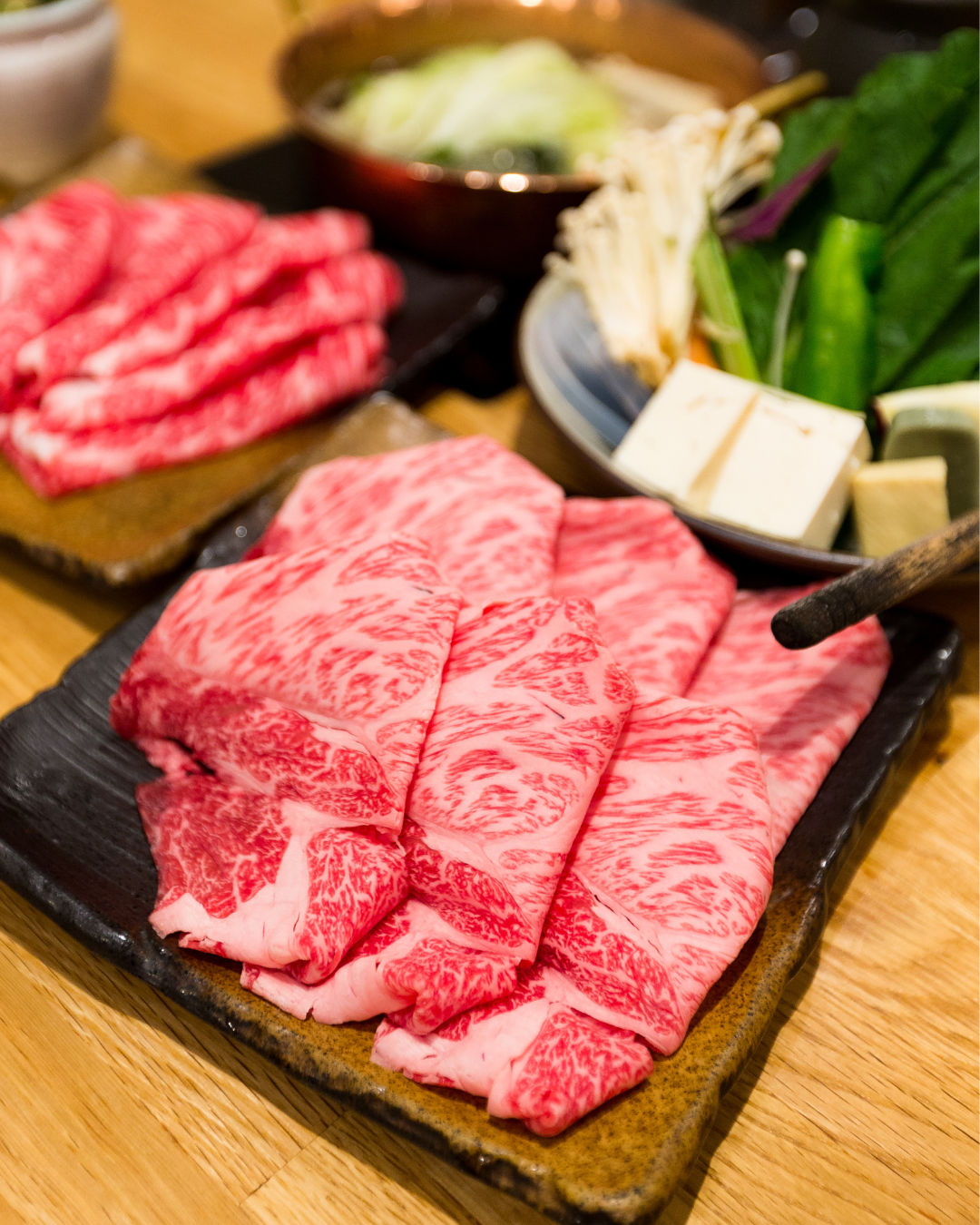 A5 Mt. Fuji Wagyu Beef Karubi for Shabu-Shabu (Boneless Short Rib)