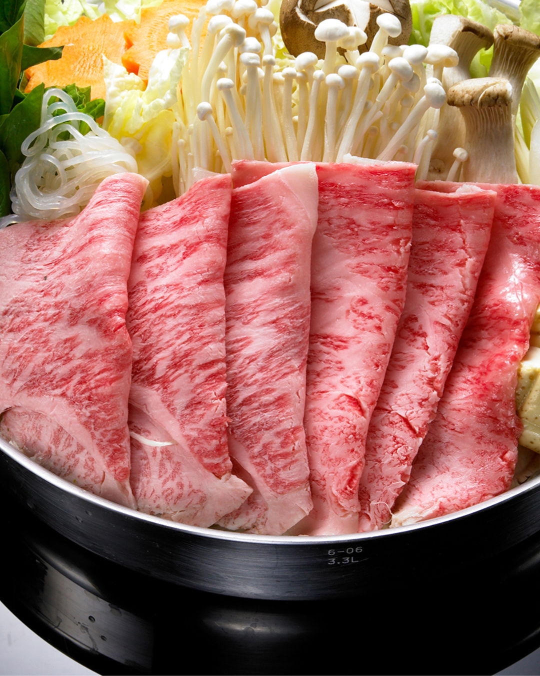 A5 Mt. Fuji Wagyu Beef Topside Round for Shabu-Shabu