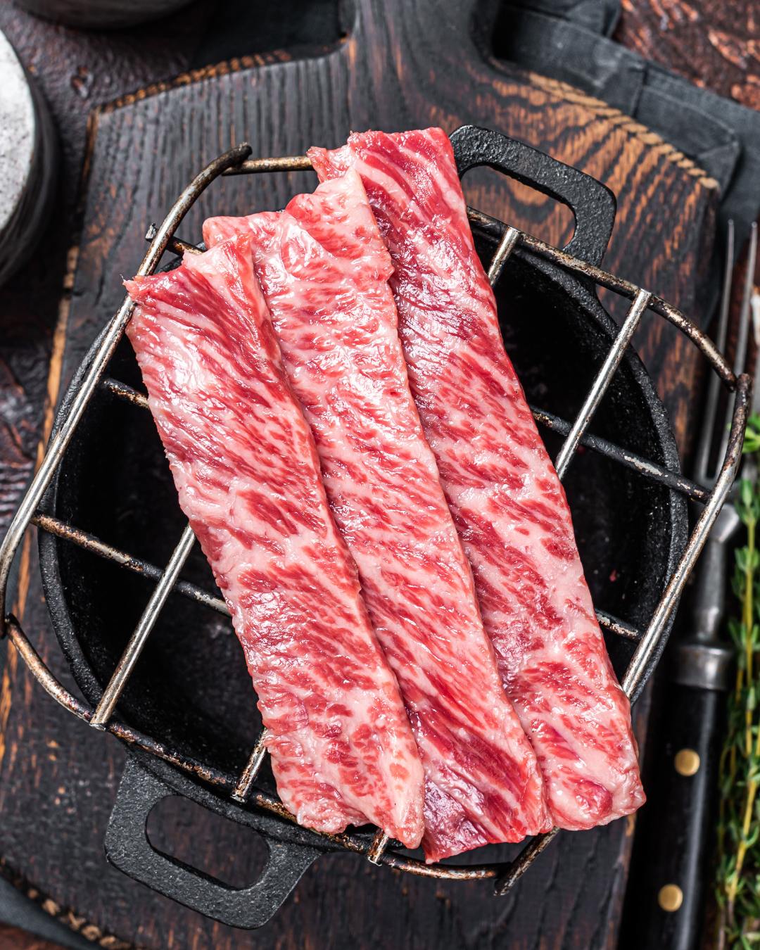 A5 Mt. Fuji Wagyu Beef Marushin for BBQ (Knuckle Main Muscle)