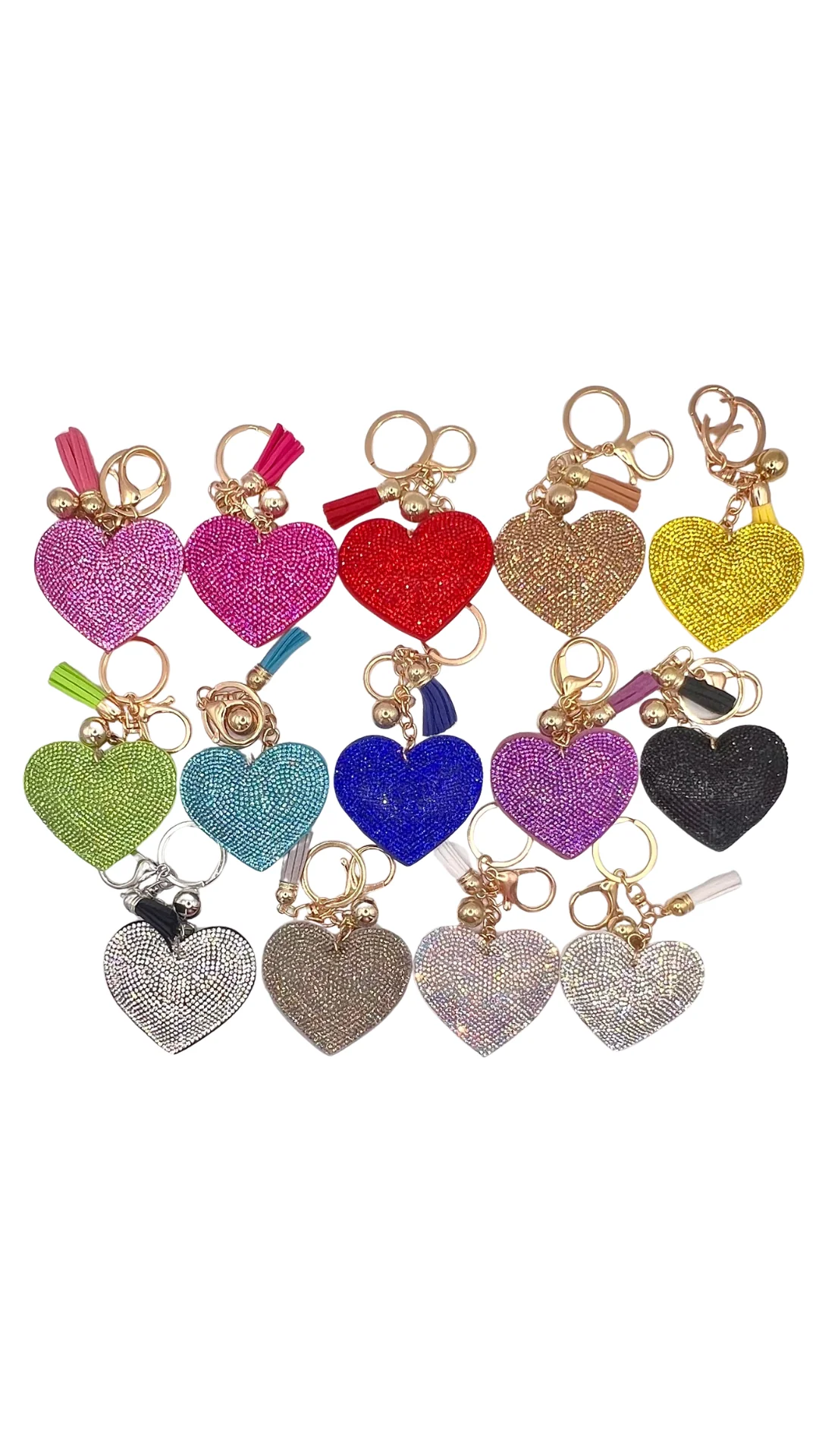 Bling Heart Charm