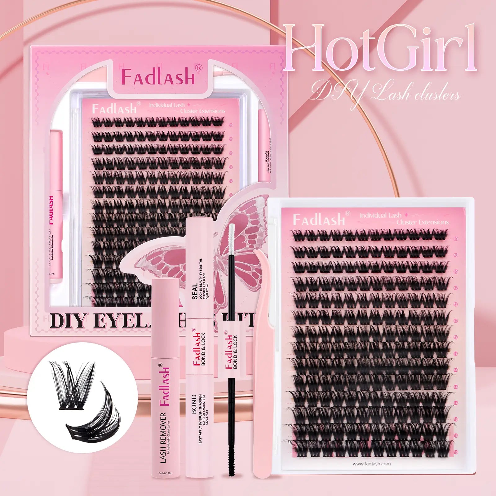 Hot Girl at Home Lash Extension Full and Customizable