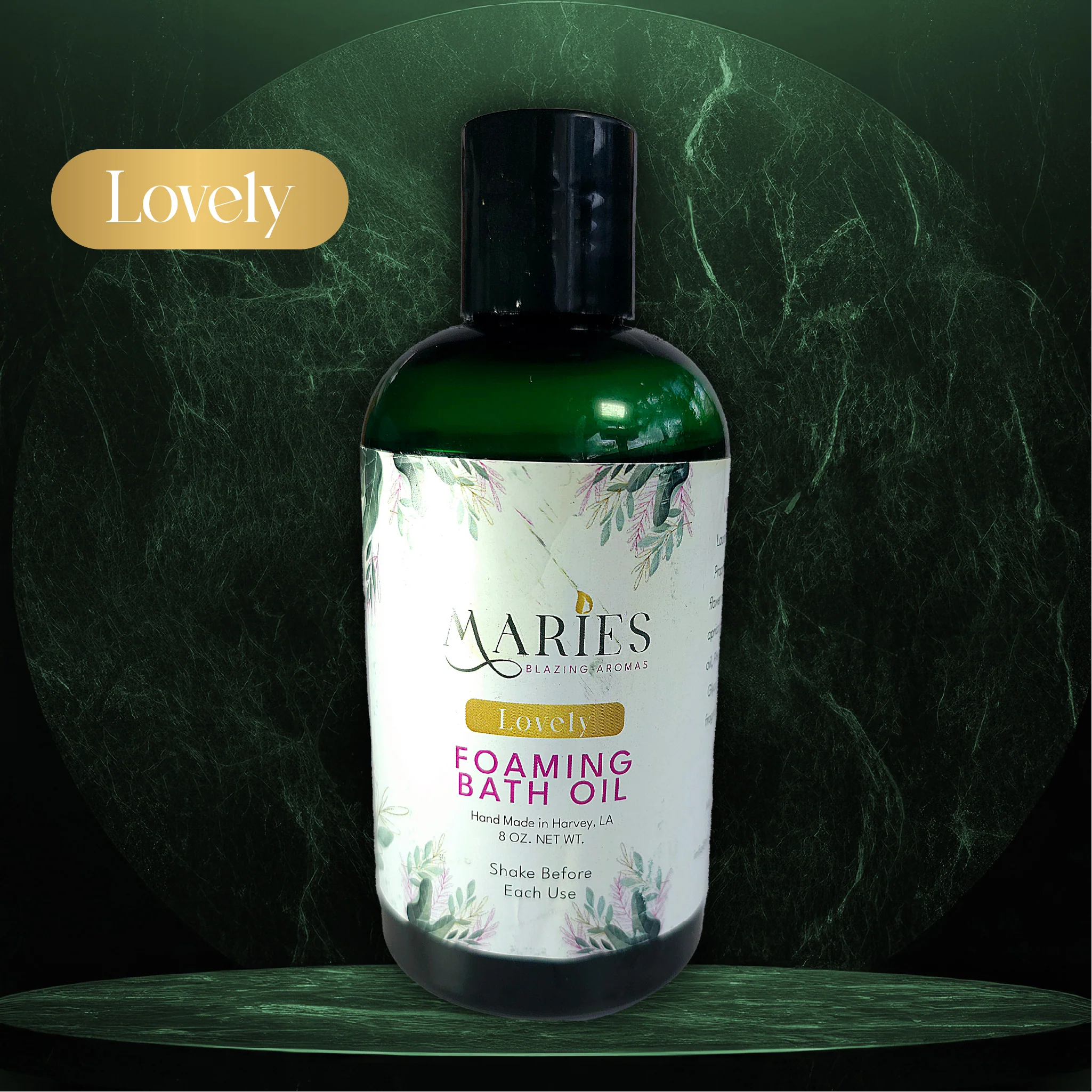 Lovely Perfume Foaming Bath Oil