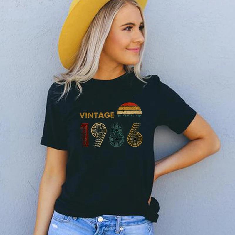 Vintage 1986 Retro  Classic Tshirt