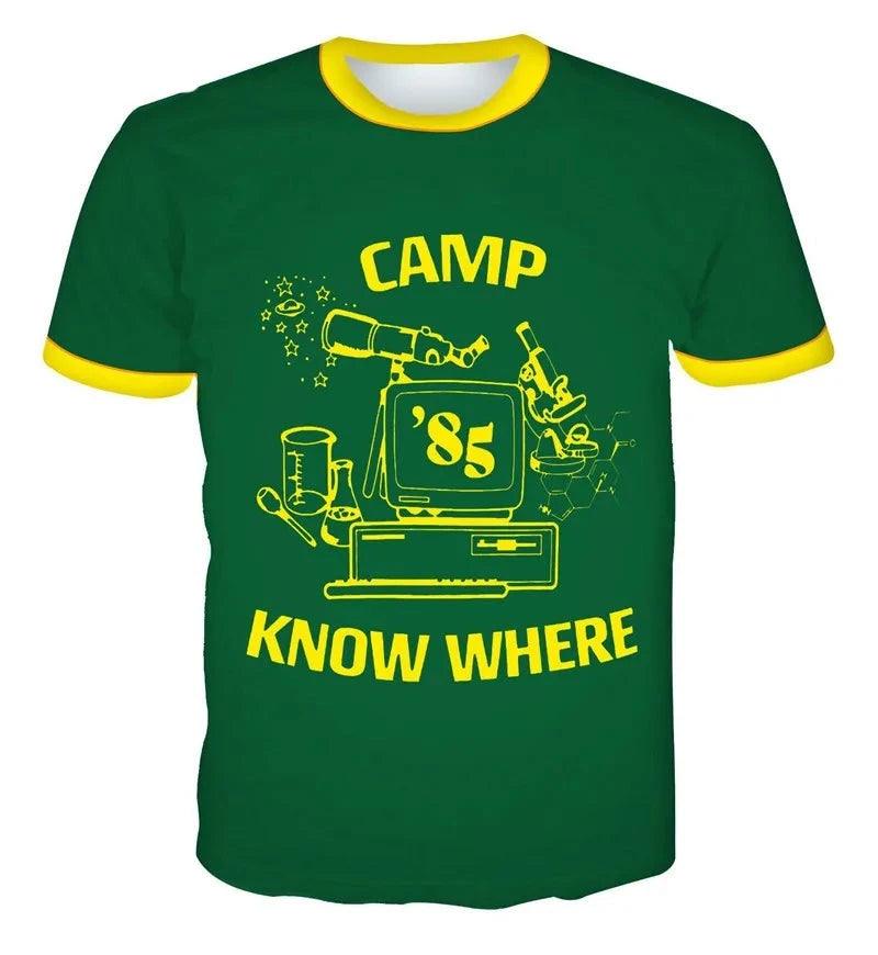 Camp Know Where Stranger T Shirt