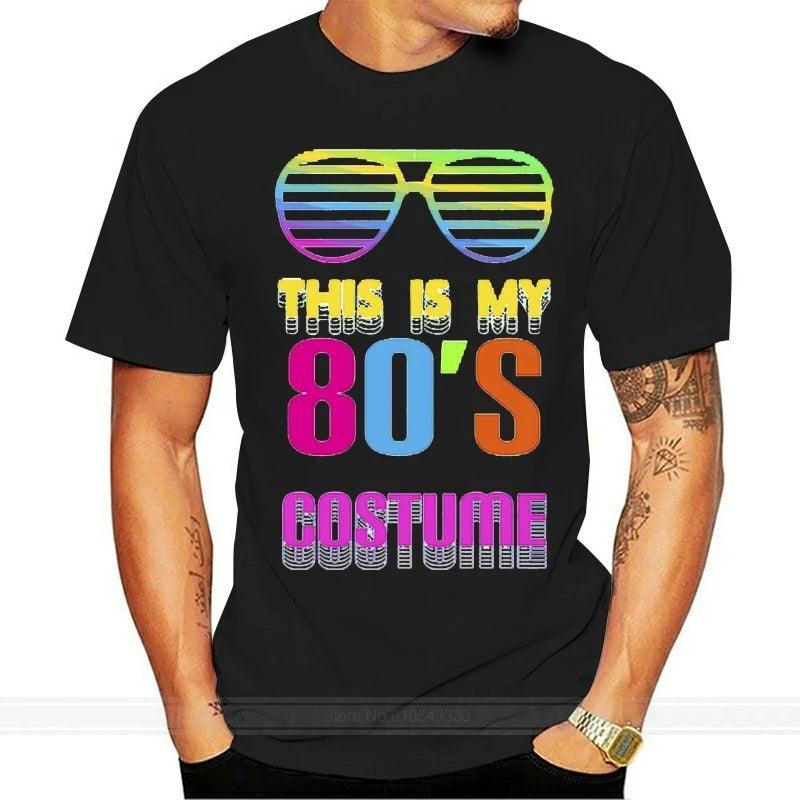 Men 80s tshirt