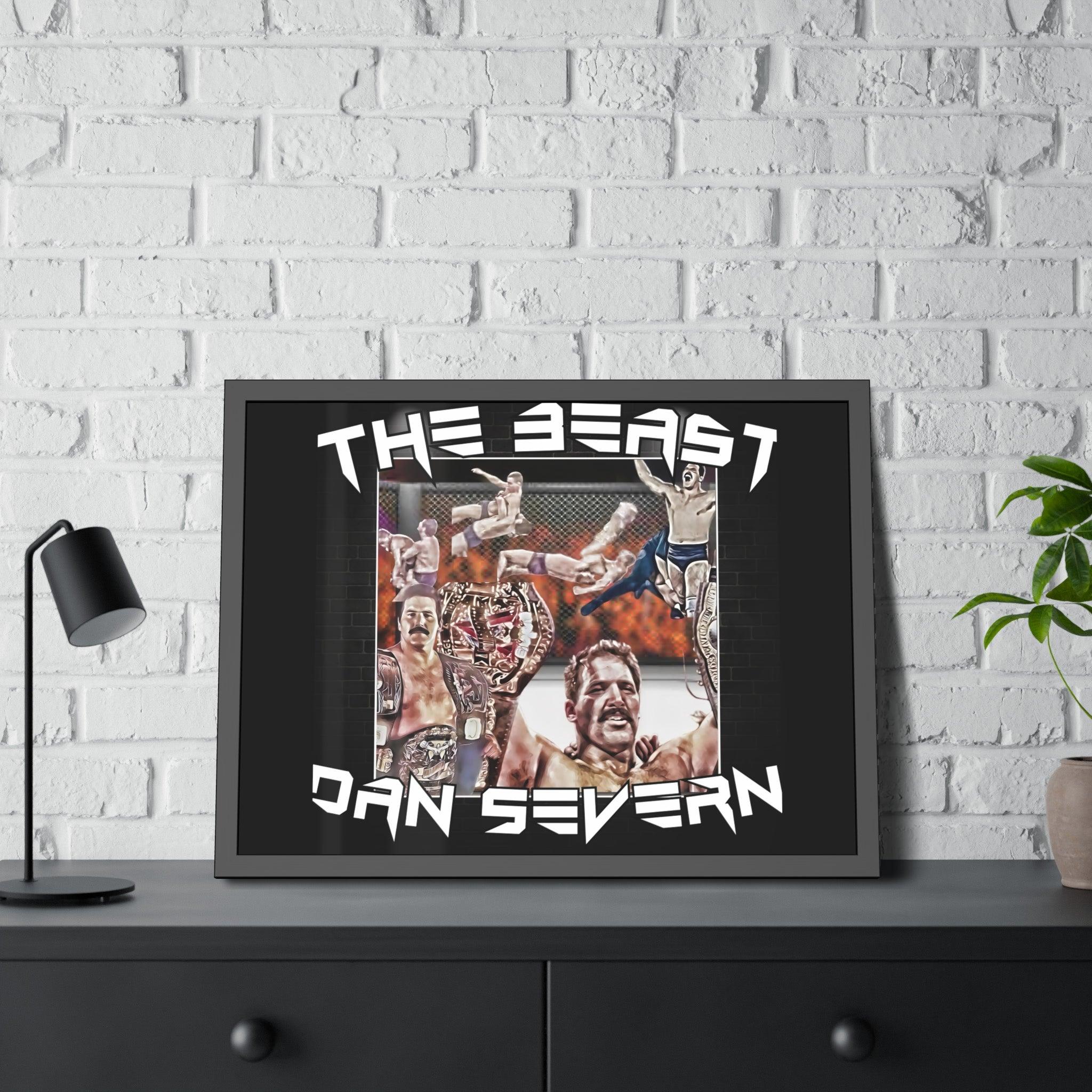 Dan The Beast Severn Framed Paper Posters