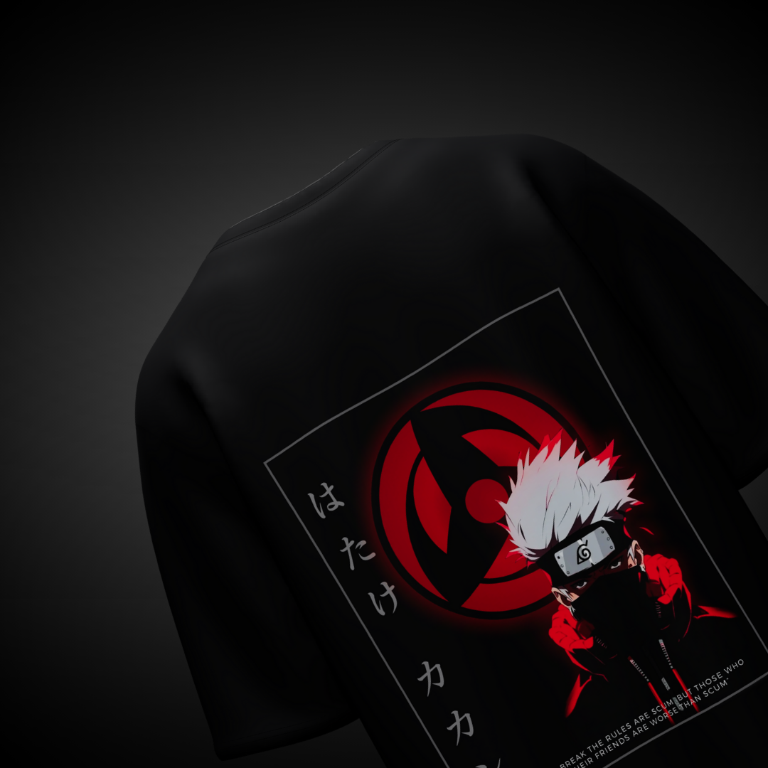 KAKASHI OVER SIZED T-SHIRT (200 GSM)