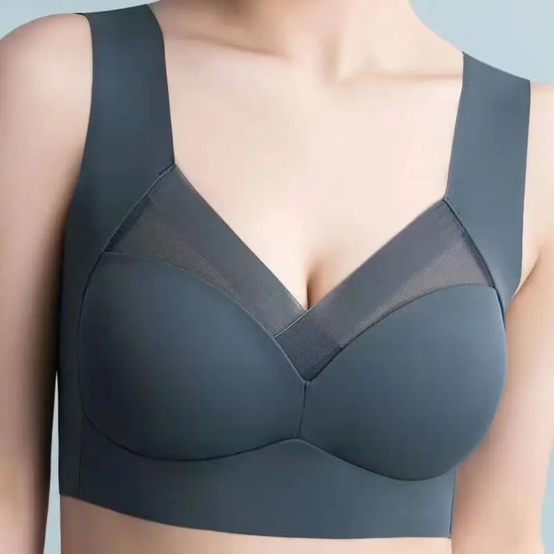 Seamless Push Up Sports Bra