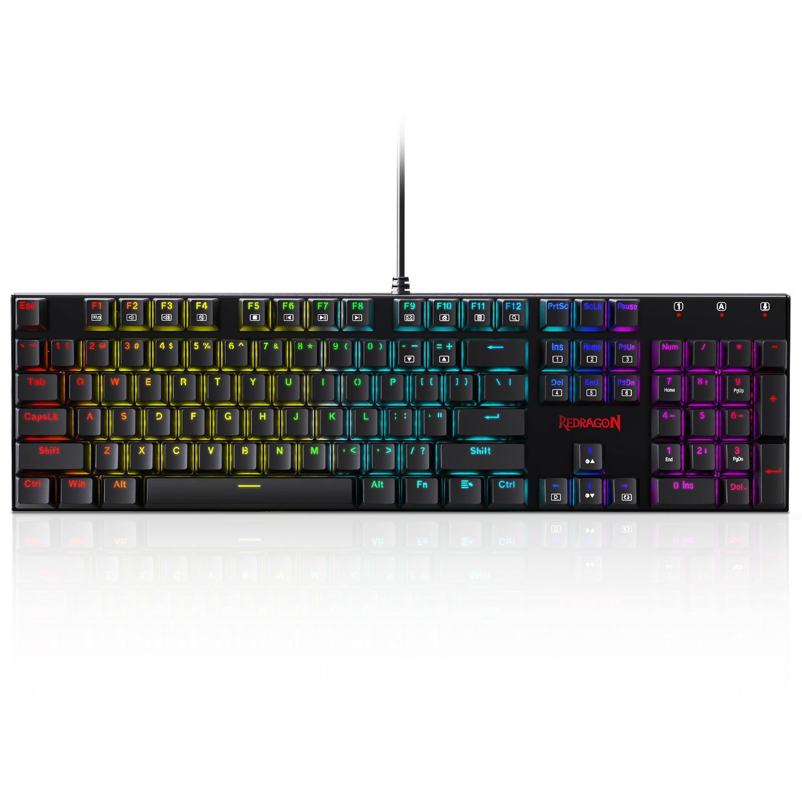 Redragon K565-RGB 104-Key RGB Backlight Mechanical Keyboard