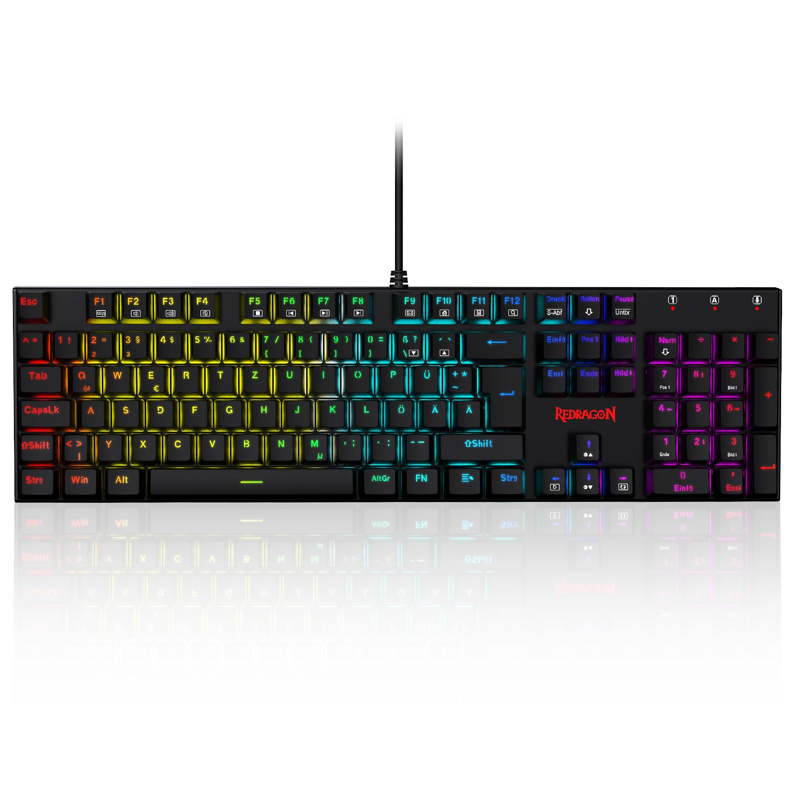 Redragon K565-RGB 105-Key RGB Backlight Mechanical Keyboard