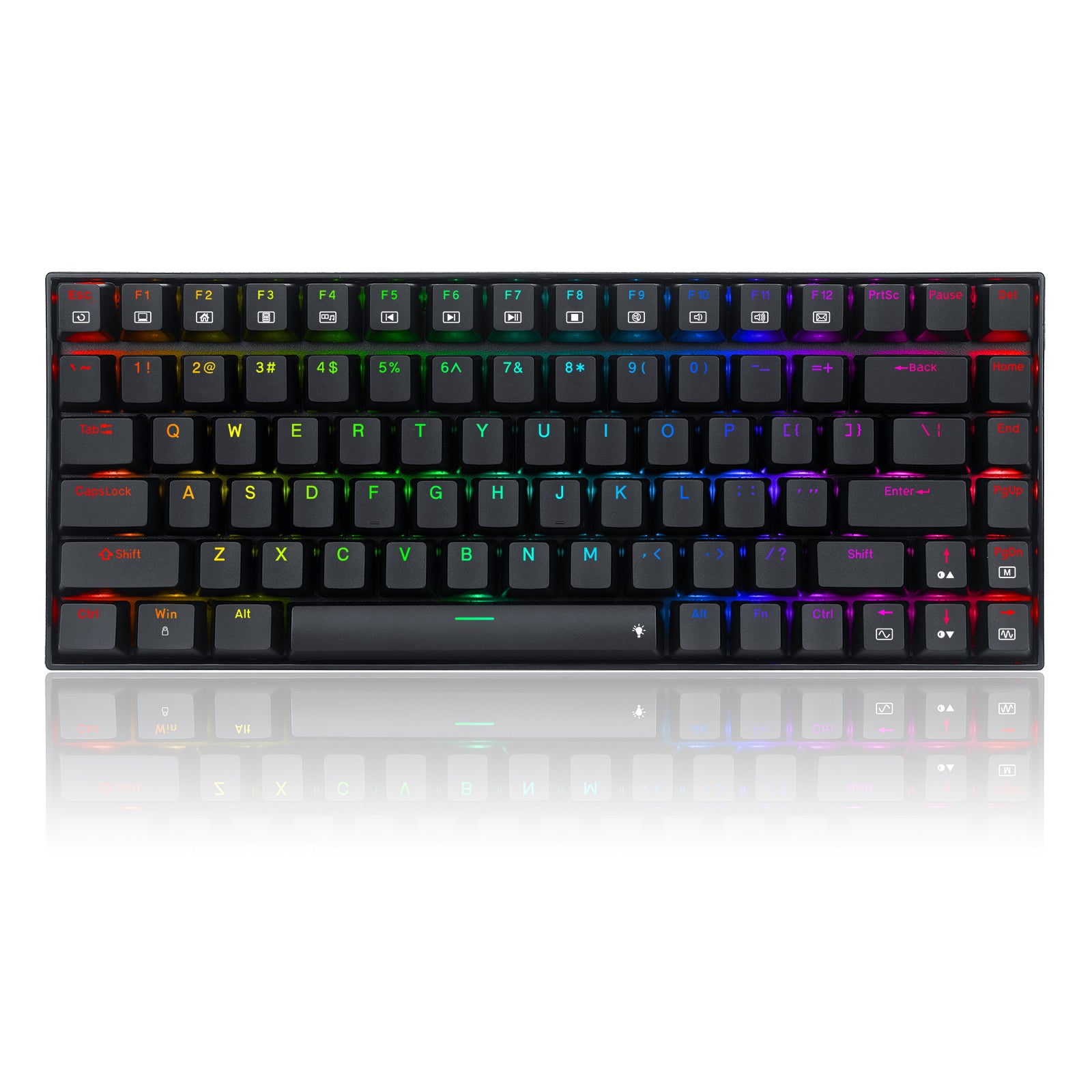 Redragon K629-RGB 75% Rainbow Backlight Mechanical Gaming Keyboard