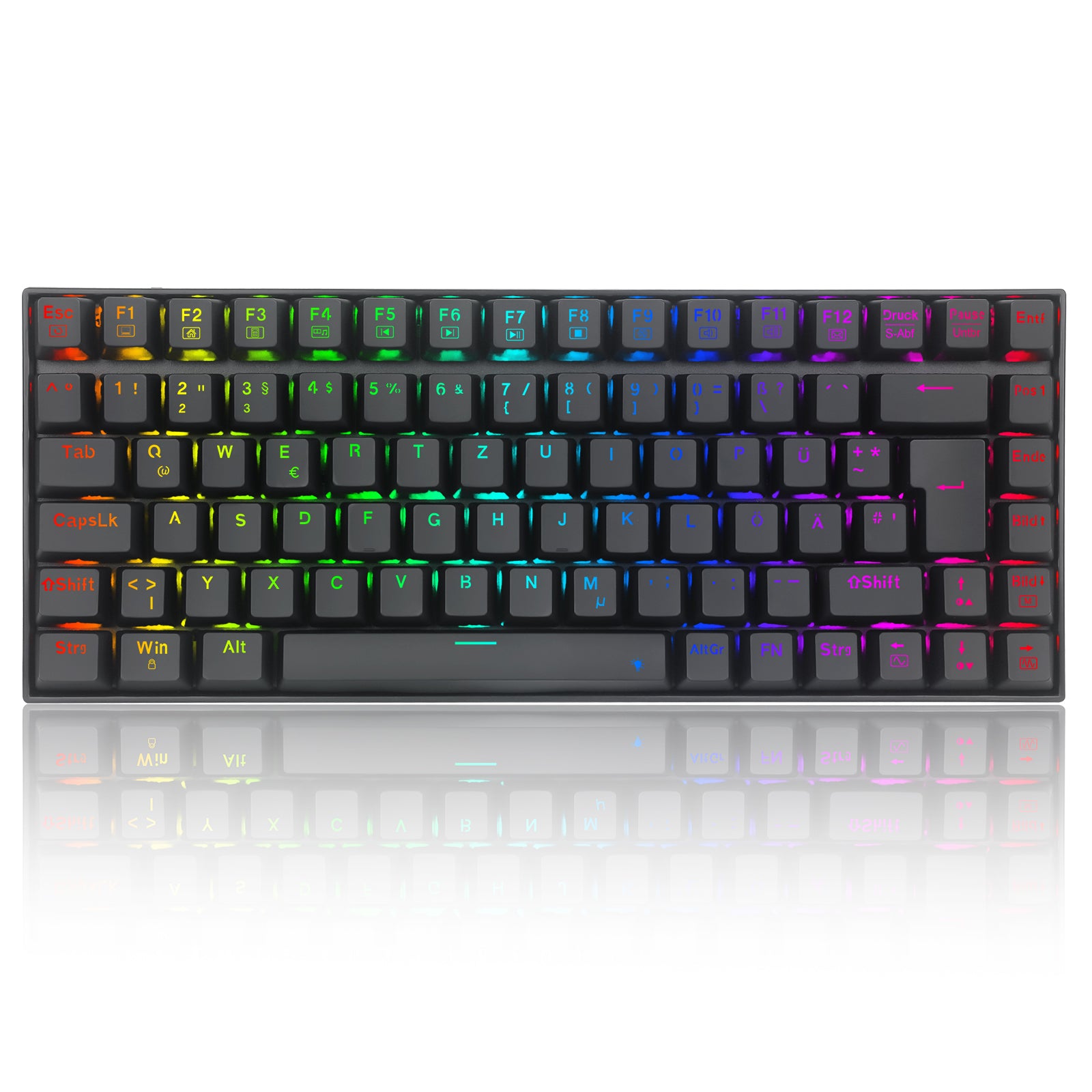 Redragon K629-RGB 84-Key RGB Backlight Mechanical Gaming Keyboard