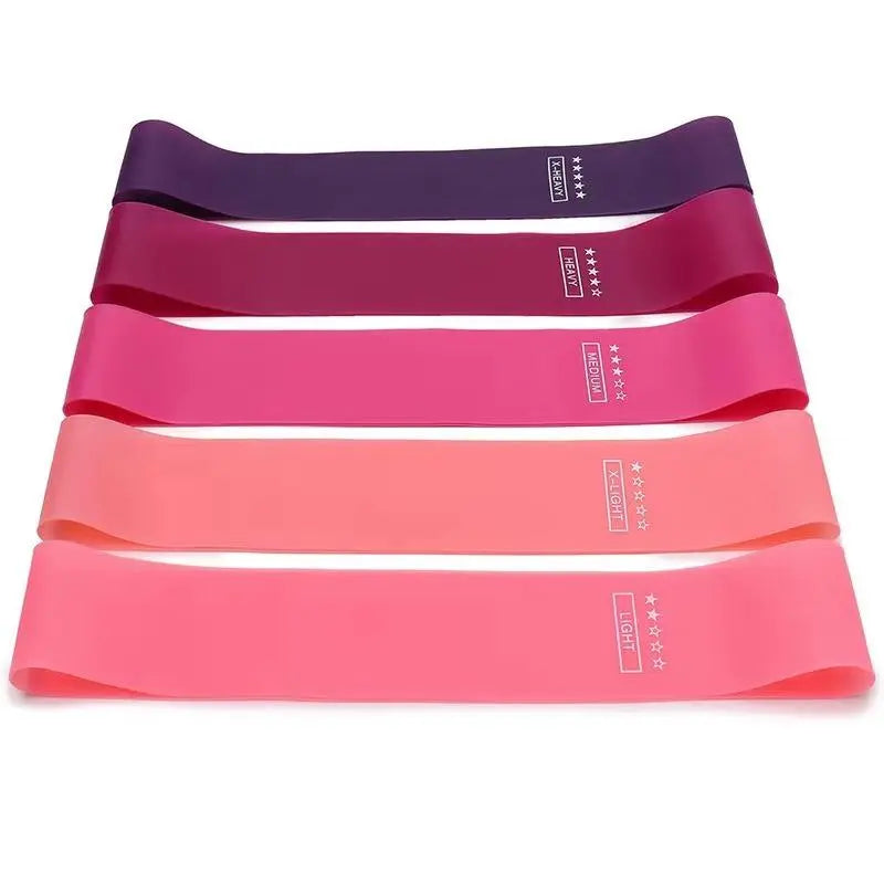 Resistance Band, Elastic Fitness Band, 5Pcs/Set