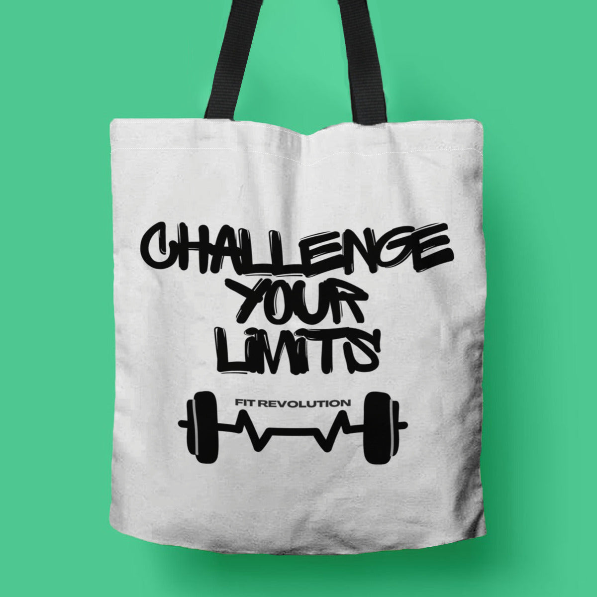Challenge You Limits Tote Bag