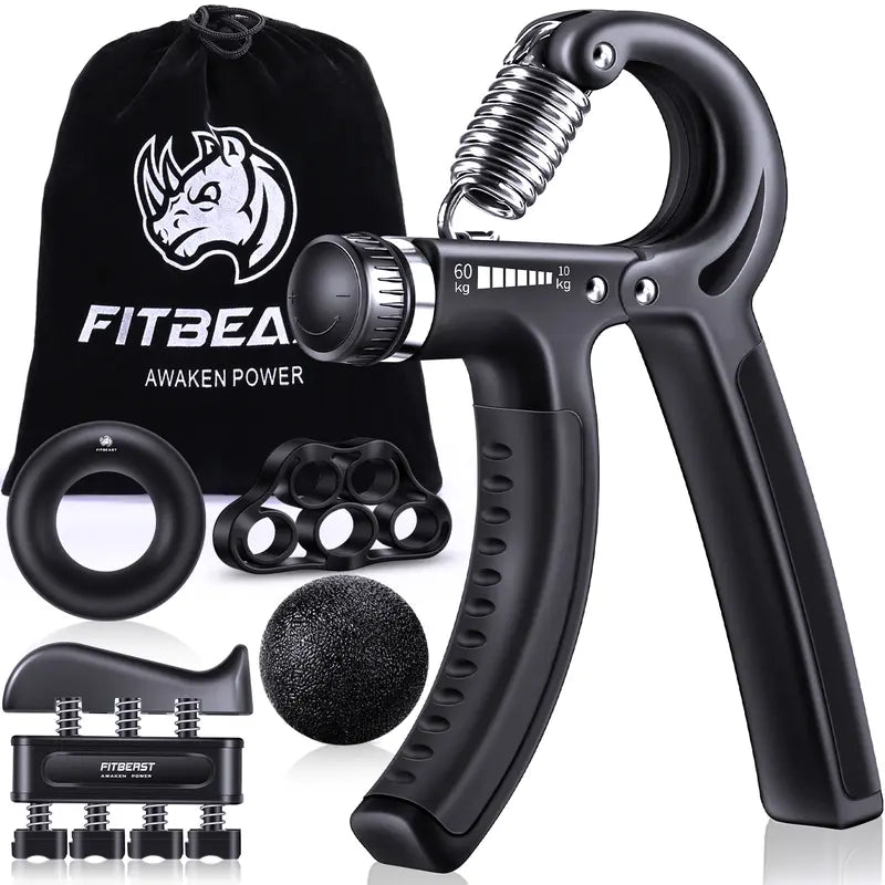 Fitbeast Hand Grip Strengthener Workout Kit (5 Pack)