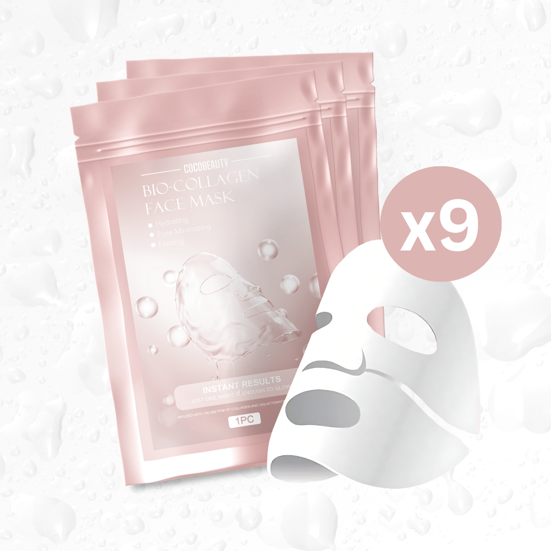 LAST MINUTE SALE - 9x Bio-Collagen Masks