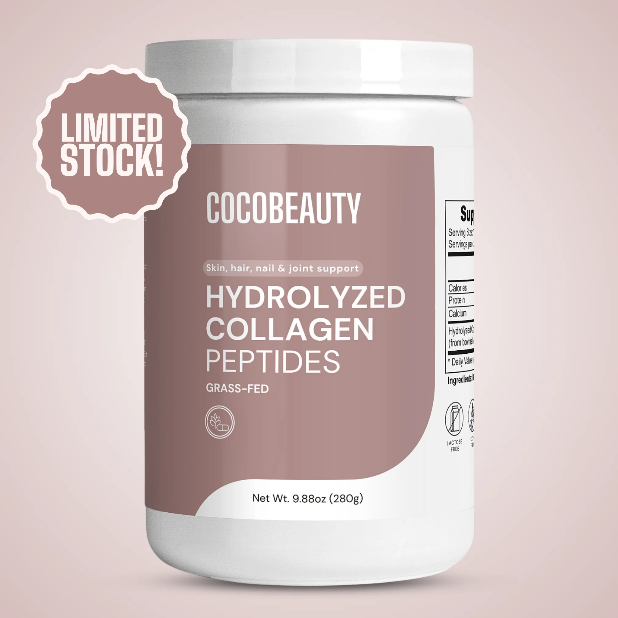 Grass-Fed Hydrolyzed Collagen Peptides