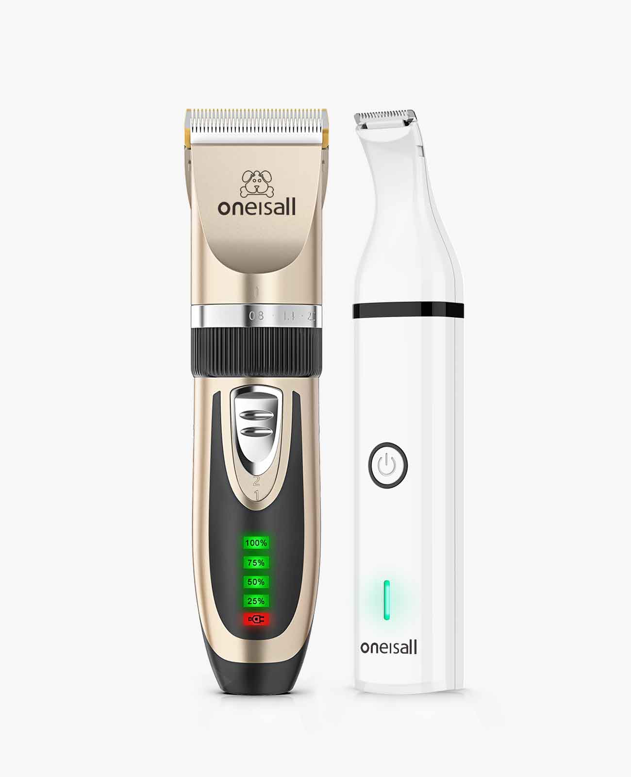 X2&N5 - Oneisall Dog Clippers and Dog Paw Trimmer Kit 2 in 1