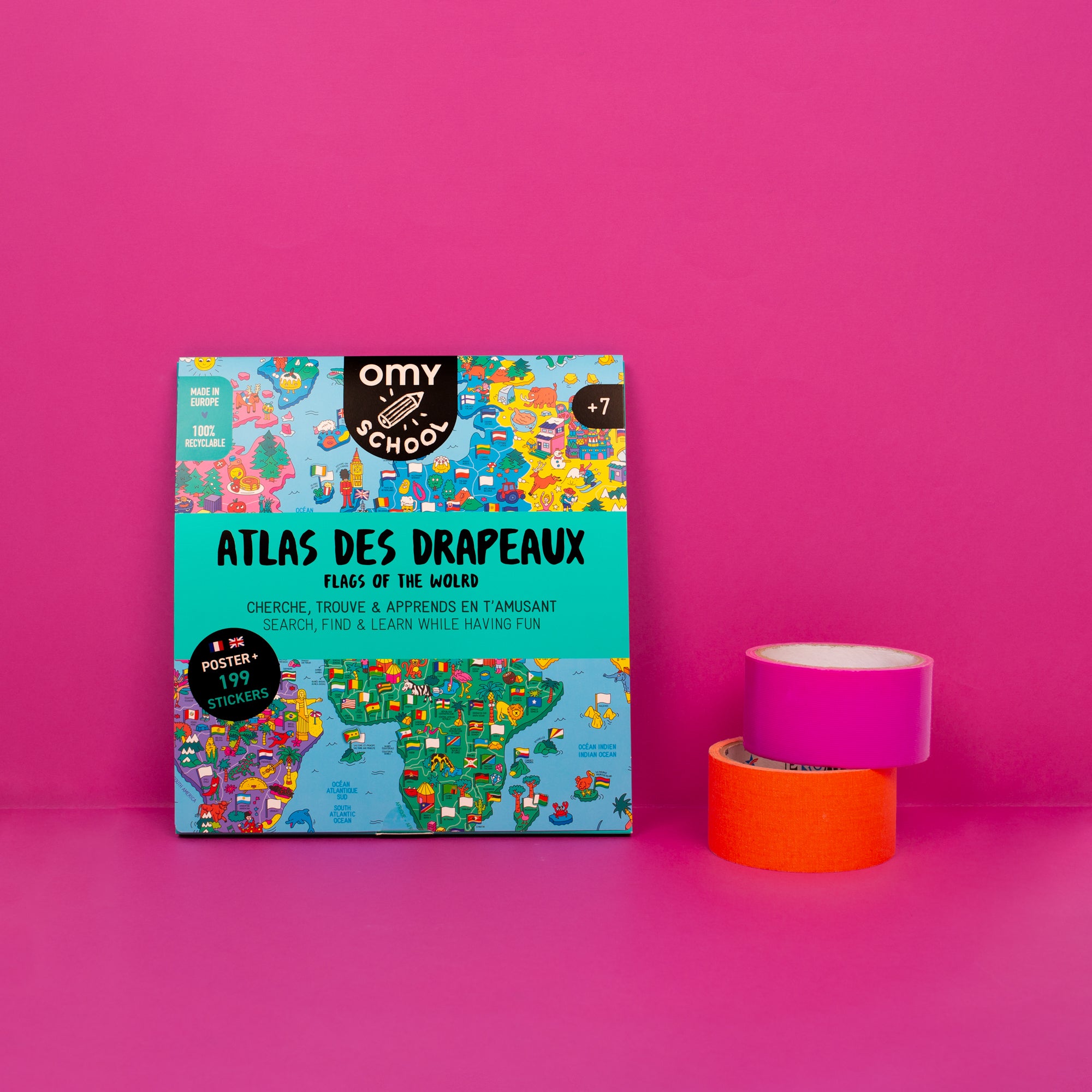 Atlas des drapeaux - OMY SCHOOL